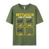 Funny Rottweiler Guide To Training Tshirt Men Top Tshirts Brand Cotton Tops  Tees Printed On Casual