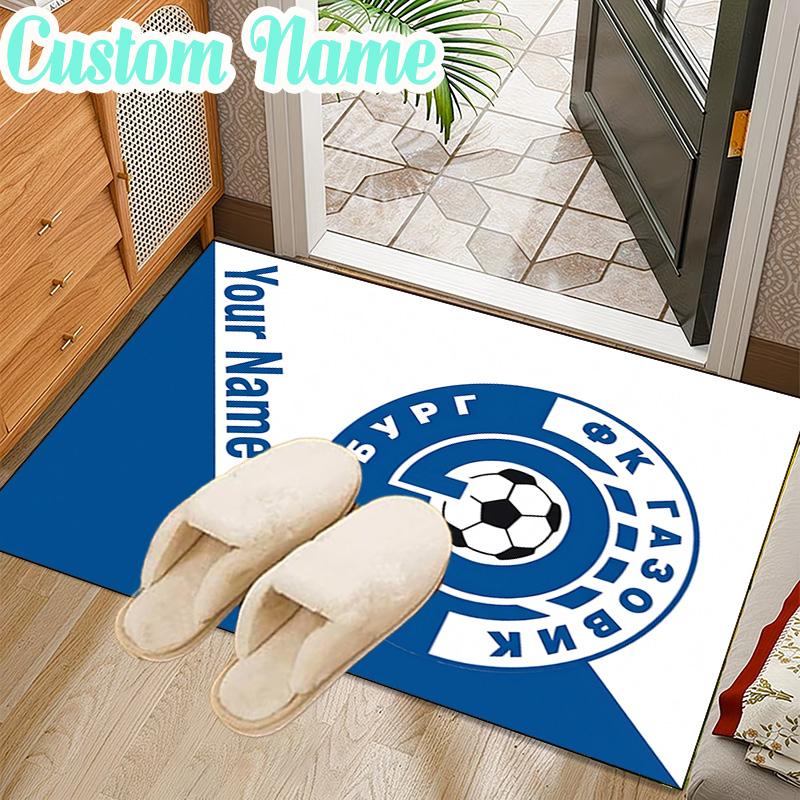 Custom Name Football Club Orenburg Emblem Rug Office Rug Chair Mat Non Slip Carpet Rugs for Bedrooms Dining Room Living Room Home Decor gifts