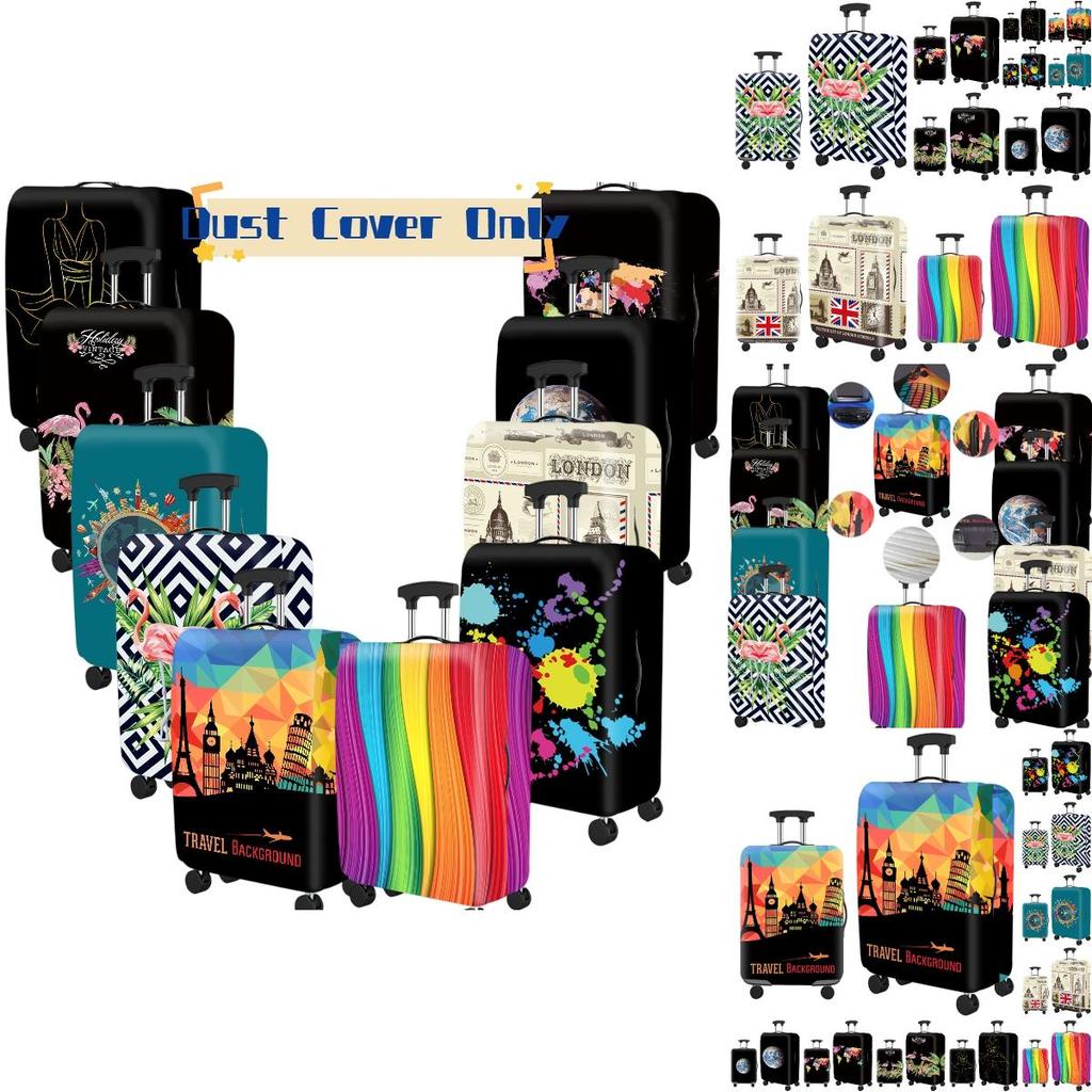 High Elasticity Thickened Dustproof Luggage Protector For Suitcases Protect Your Luggage In Style!