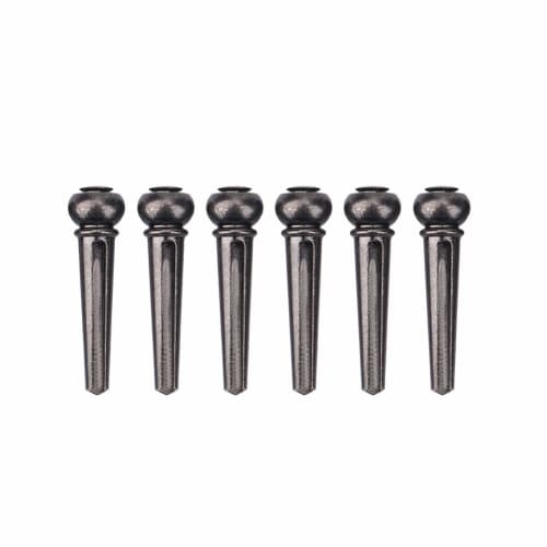 6 Black Endpin Pullers for Guitar Performance Improvement and Exquisite Appearance