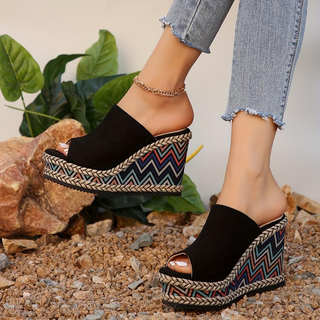 Women's Wedge Sandals Summer Fashion Heels