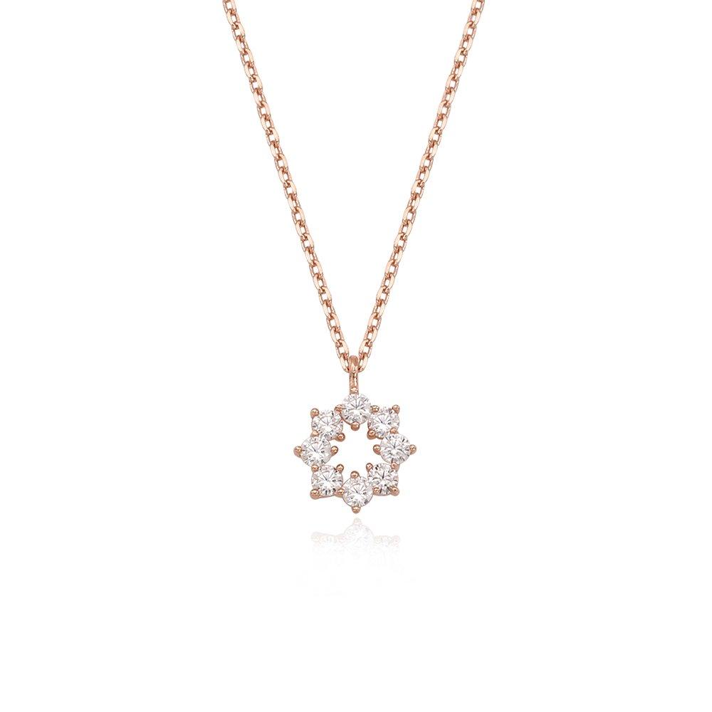 [Stonehenge]] Silver Necklace Sc1322