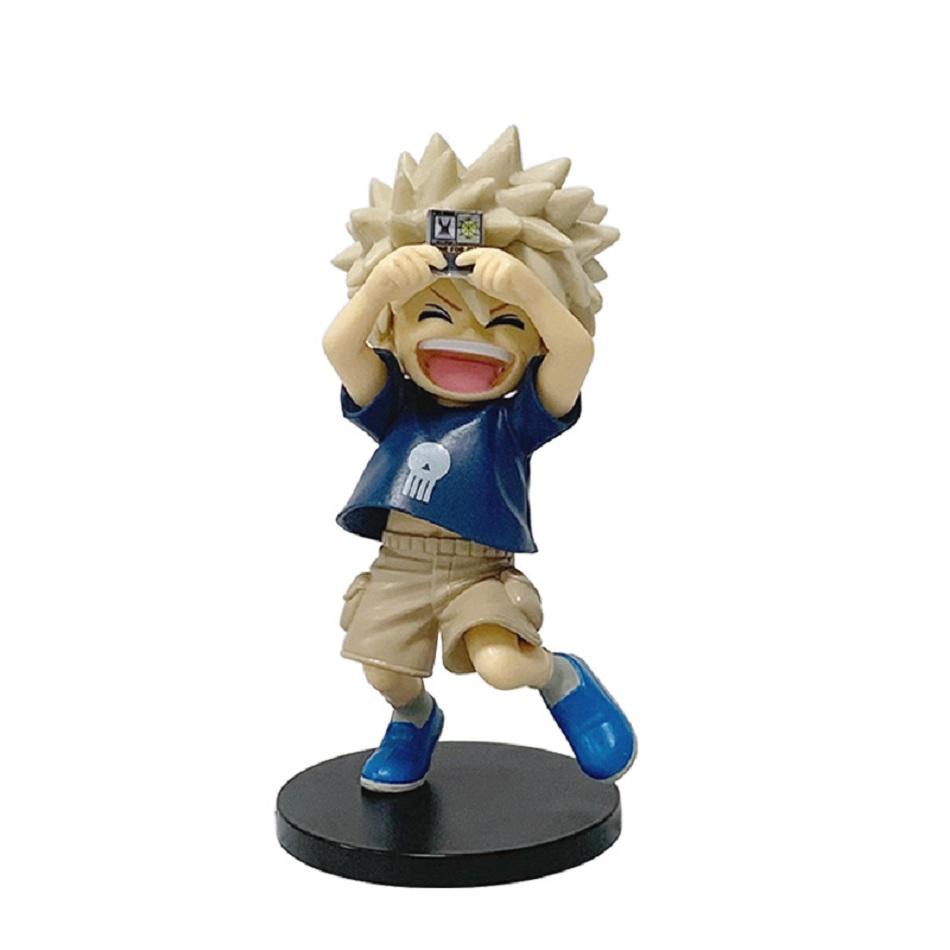 Q Version My Hero Academia Anime Figures Bakugou Katsuki Midoriya Izuku Hero Childhood Series PVC Model Collection Doll Toy Gift