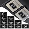 2/10Pcs Carbon Fiber Steering Wheel Car Logo Emblem 3D Stickers For Opel Astra H G Corsa Insignia Astra Antara Meriva Zafira Interior