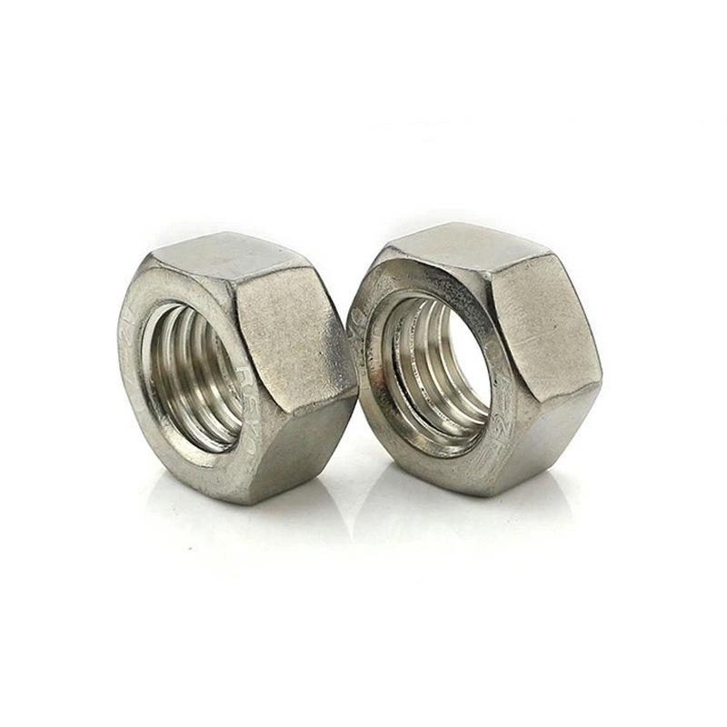Moisture-Resistant Stainless Steel DIN934 Anti-Corrosion Hex Nut