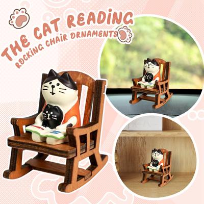 Desktop Ornaments, Small Animals, Rocking Chairs, Cute Decorations, Stress Relieving Dolls, Photography Accessories