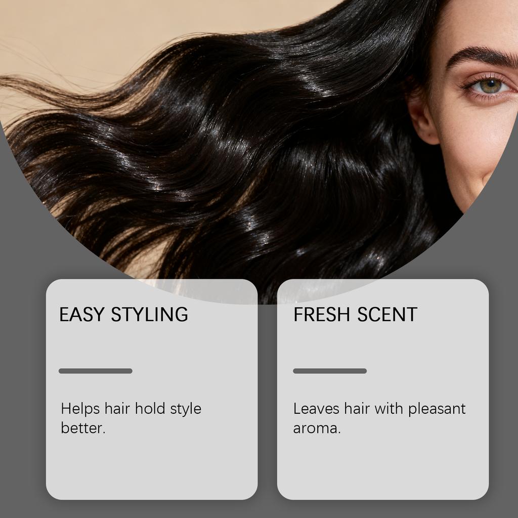 Botanical Extracts Hair Revitalizing Essential Gentle Nourishing Smoothing Care Reduce Dry Split Breakage Leave-In Spray