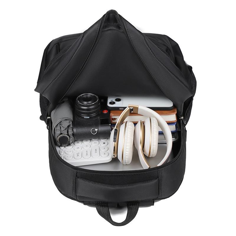 Lightweight Backpack Men's Large-capacity Leisure Business Travel Computer Bag Men's Backpack Junior High School College Student Schoolbag