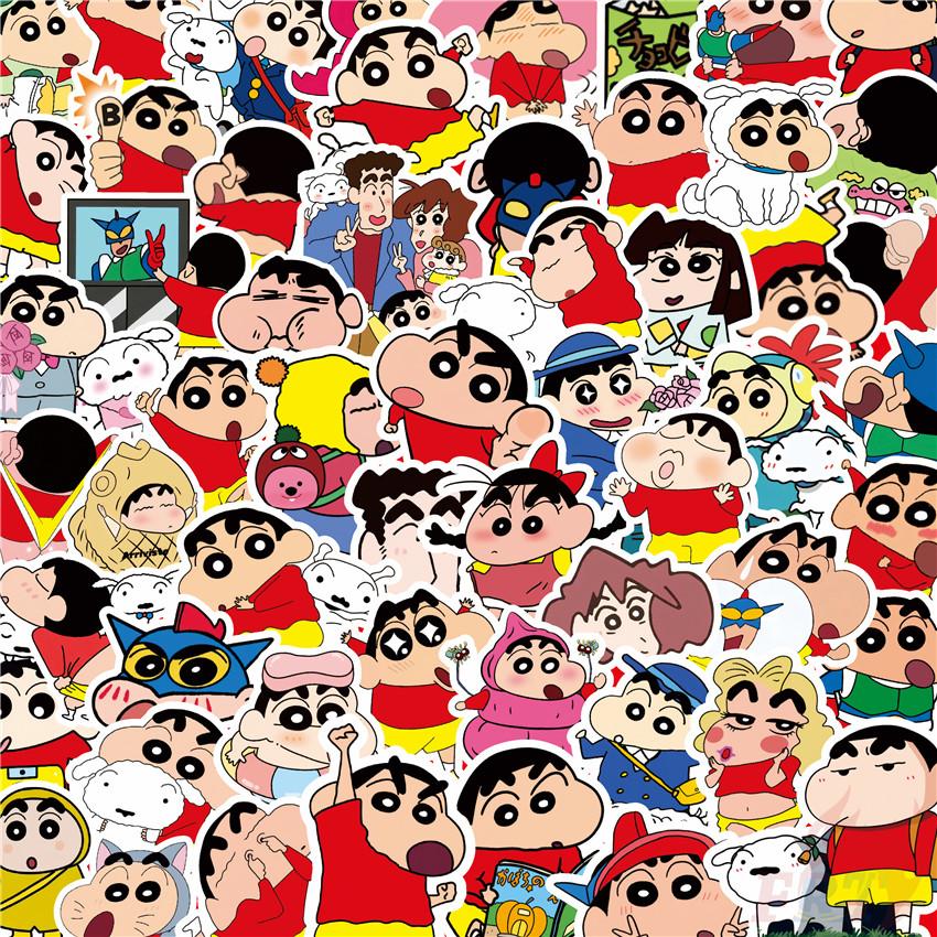 

100Pcs/Set Crayon Shin-chan наклейки DIY Альбомы Декор наклейки наклейки