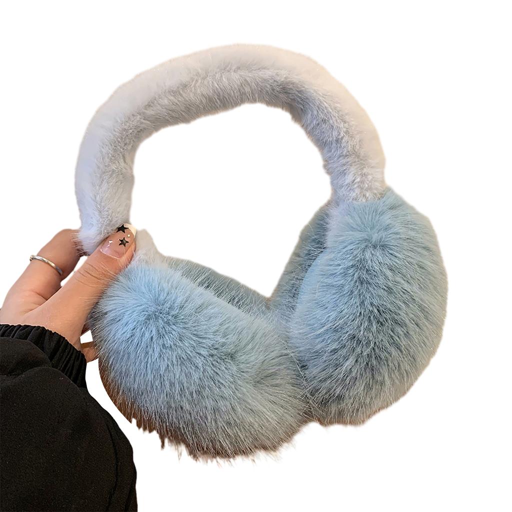 Winter Ear Warmers Faux Furs Adjustable Earmuffs Ear Warm Protector Thicken Plush Earmuff Ear Cover