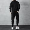 ROMON Men's Casual Commuter Sports Tracksuit Set