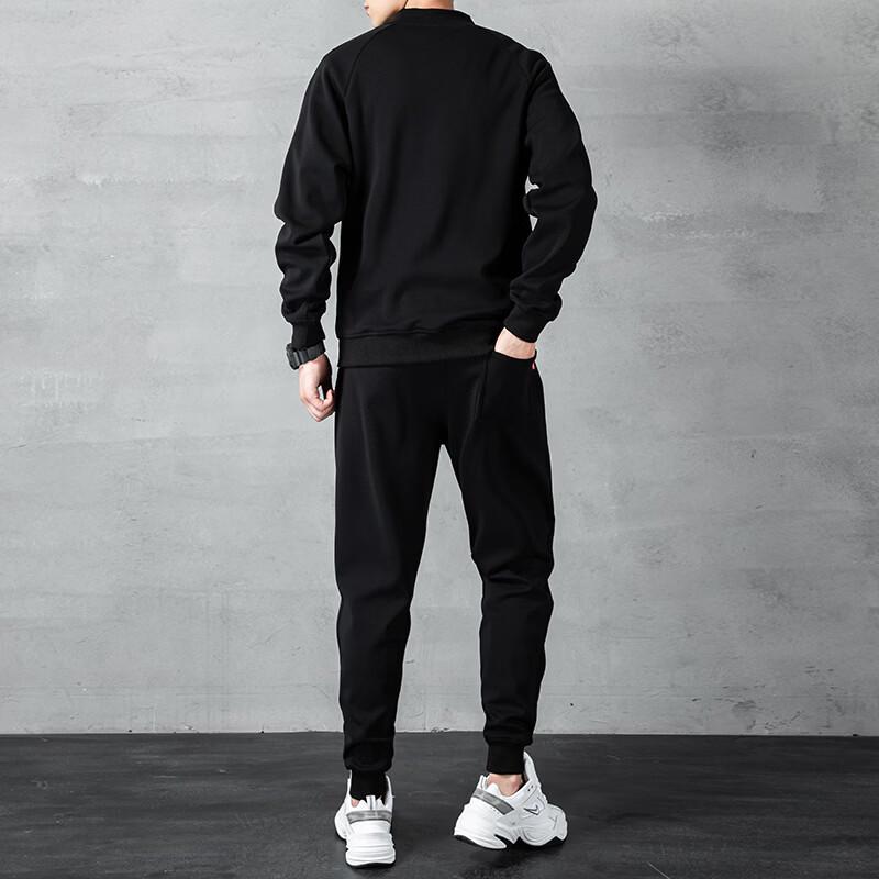 ROMON Men's Casual Commuter Sports Tracksuit Set