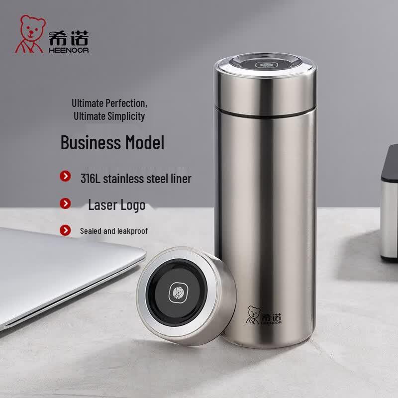 Heenoor XN-CB001C 316L Stainless Steel Business Travel Insulated Mug