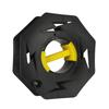 Portable Manual Cable Reel Compact Empty Storage with Carry Handle for Workshops, Job