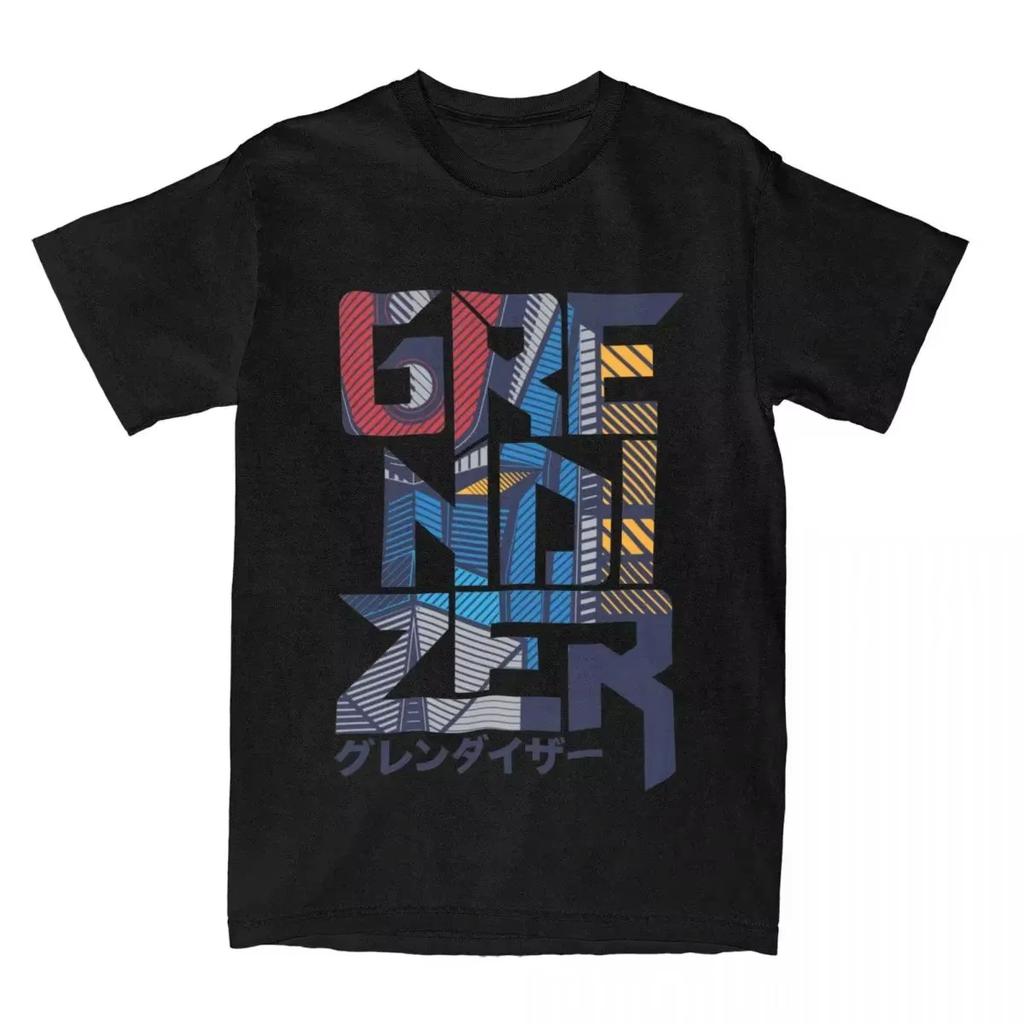 1975 Robot Grendizer T Shirt Men Women UFO Robot Goldorak Funny Pure Cotton Tee Shirt Crew Neck Short Sleeve EU Size Tshirt