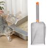 Sifting Litter Scoop Ergonomic Handle Deep Shovel Pet Cleaning Tool Pooper Scooper For Cats Waste Receptacles Pet Toilet