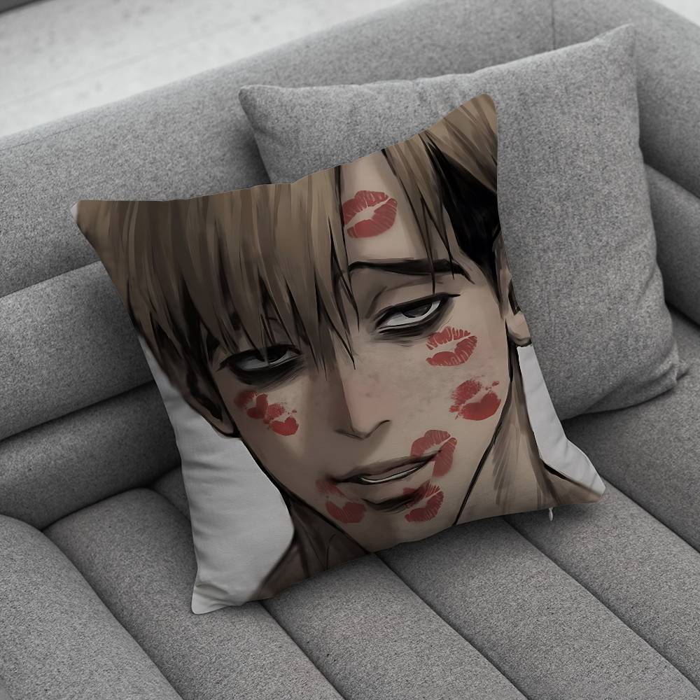 Killing Stalking  Pillow Case Pillowcase Home Sofa Cushions Car Cushions Pillowcover Office Pillowshell Pillow