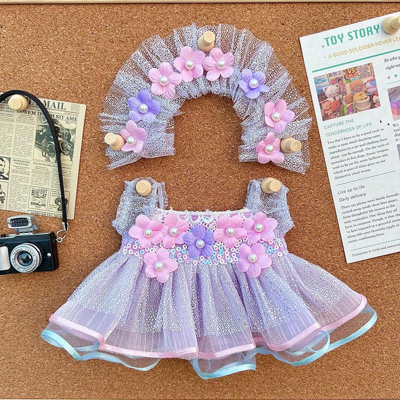 20cm Cotton Girl Doll Dress - Cute Chubby Body Outfit In Stock