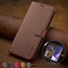 Business Leather Case for Samsung Galaxy S25 Edge Ultra S24 FE S23 Plus 5G Flip Wallet Card Holder Phone Cover
