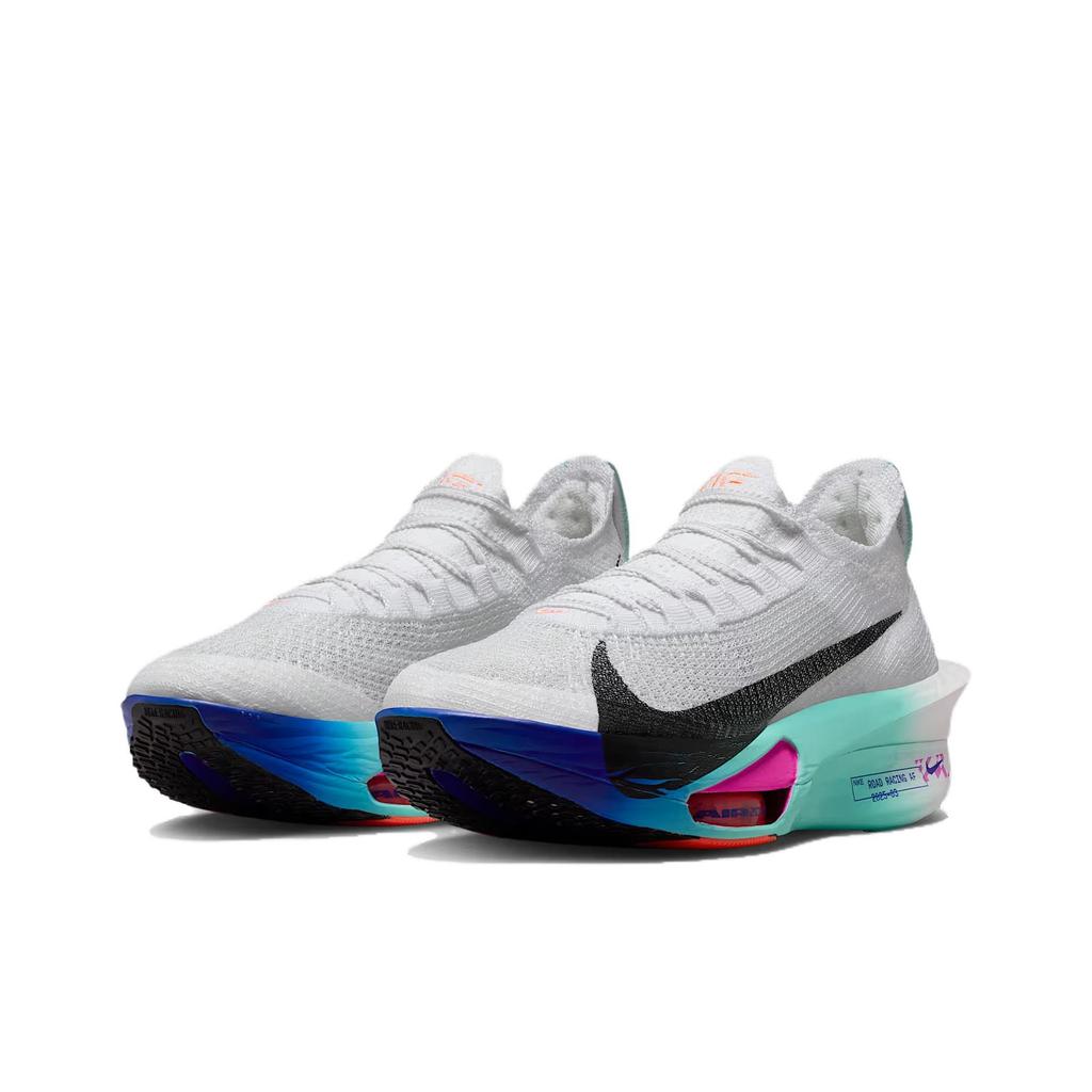 Nike Alphafly 3 White Hyper Turquoise Women Sneakers Concord Black FD8315-104