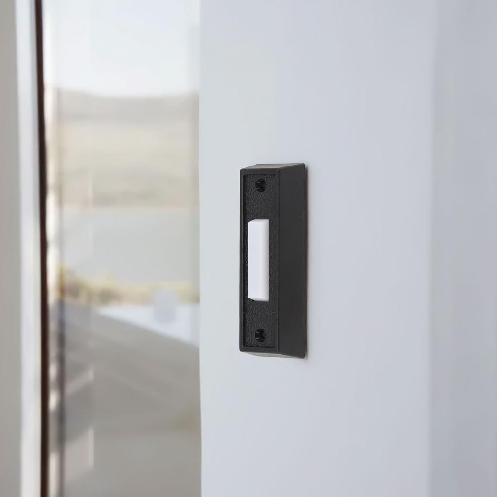Sturdy Doorbell Button Wall Mounted Door Bell Push Buttons