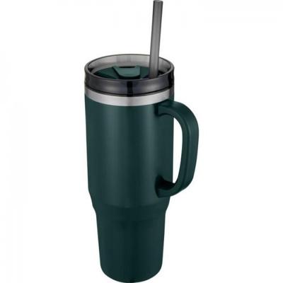 Melbourne 1200ml Becher mit Strohhalm
