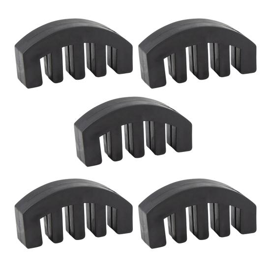 

5 шт. резиновых сурдин для скрипок 3/4 4/4, сурдины для скрипки в стиле когтя, сурдины для занятий, глушители для скрипки, аксессуары для начинающих музыкантов чёрный