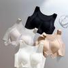 2 In 1 Posture Corrector Bra Shockproof Adjustable Front Closure Bra Full Cup Breathable Anti-Sagging Brassiere Daily Wear