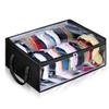 Collapsible Baseball Cap Storage Box Large Capacity Closet Organizer Case  Dormitory
