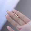 Zircon Earrings with Bows  Ear Clips  Women's Small  Exquisite  High-end Earrings Fashionable Temperament