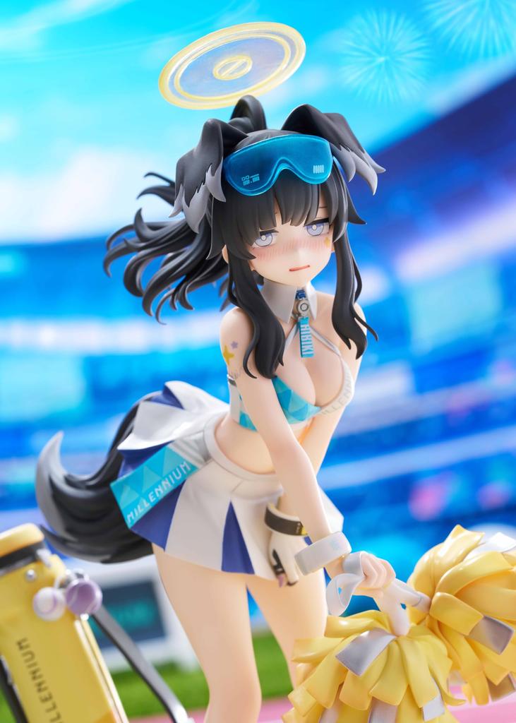 Golden Head Plus Blue Archive Hibiki Height 250mm scale painted finished figure made of ABS and acrylic (Cheer Squad) approx. (including pedestal) 1/7