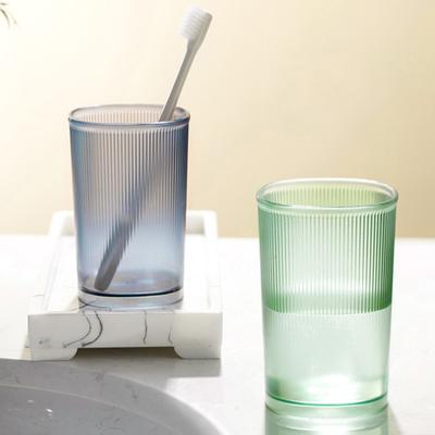 Mundwasserhalter, hübscher praktischer stapelbarer Wasserbecher, Badezimmer-Zahnbürstenhalter, Zahnbecher für Badezimmer