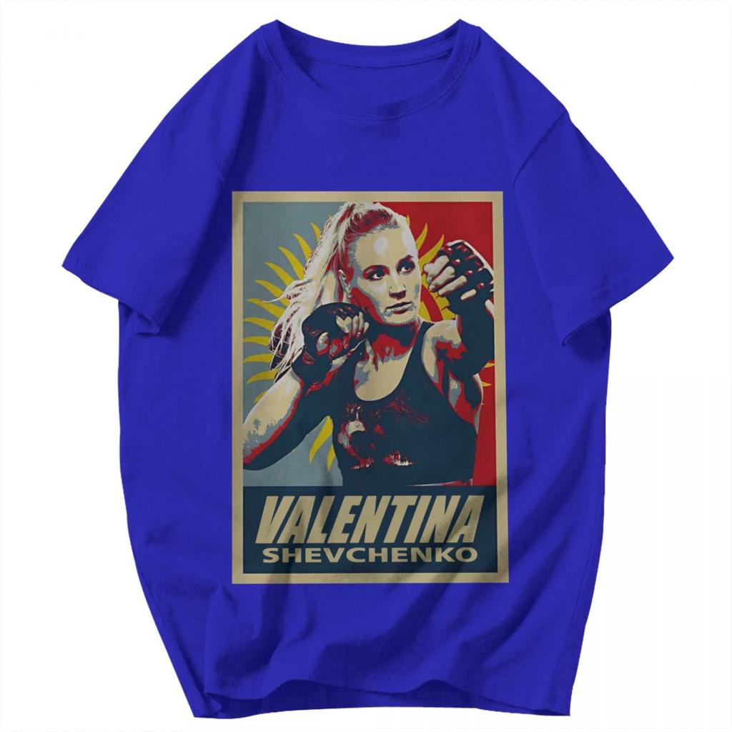 Men T Shirt Valentina Shevchenko Vintage Summer Y2K Graphic Quality Unisex Clothing T Shirts