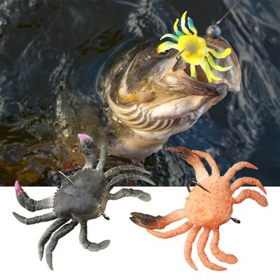 MUQZI Sporttillbehör 10 cm/40 g Delikat Krabbbete Slitstarkt Anti-deformation Simulerad