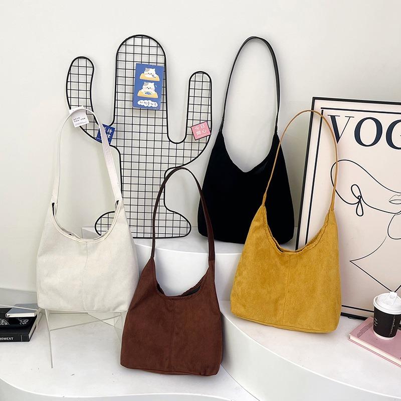 Retro Bag Simple Commuter Tote Bag New Niche Fashion Versatile Shoulder Messenger Bag Women's Bag