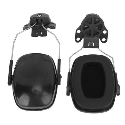 Abafador de Ouvido Acoplável ao Capacete Redução de Ruído de Segurança Abafador de Ouvido para Capacete de Segurança para Canteiro de Obras Exploração Madeireira Corte Lixamento