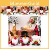 Delightful Cartoon Style Christmas Decorations With Snowman And Reindeer Figures
