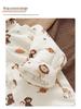 Newborn Winter Jumpsuit with Jacket, Hand & Foot Covers (0-6 Months) - Warm, Thickened Baby Outfit for Outdoor Use