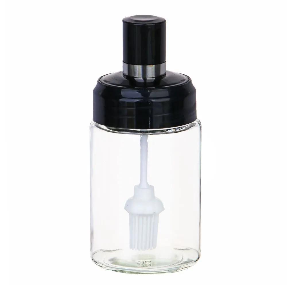 

Kitchen Silicone Oil Brush Household Resistant Oil Brush Oil Bottle Integrated Seasoning Bottle Barbecue Brush Pancake Oil Brush Bottle One Size