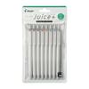Penna Gel PILOT Juice Up, 0,4 mm, Set da 8 Colori (Nero, Blu, Rosso, Arancione, Ciliegio, Menta, Nemophila, Lavanda), Punta Sinergica Ultra-Fine, Tipo Click, Opaca