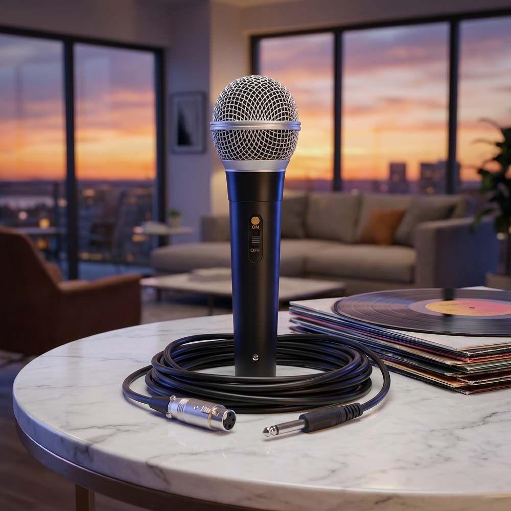 Karaoke Microphone Dynamic Microphone Professional Karaoke Microphone Wired Microphone Conference