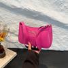 Small Square Pu Crossbody Bag With Zipper Closure For Casual Street Style Women