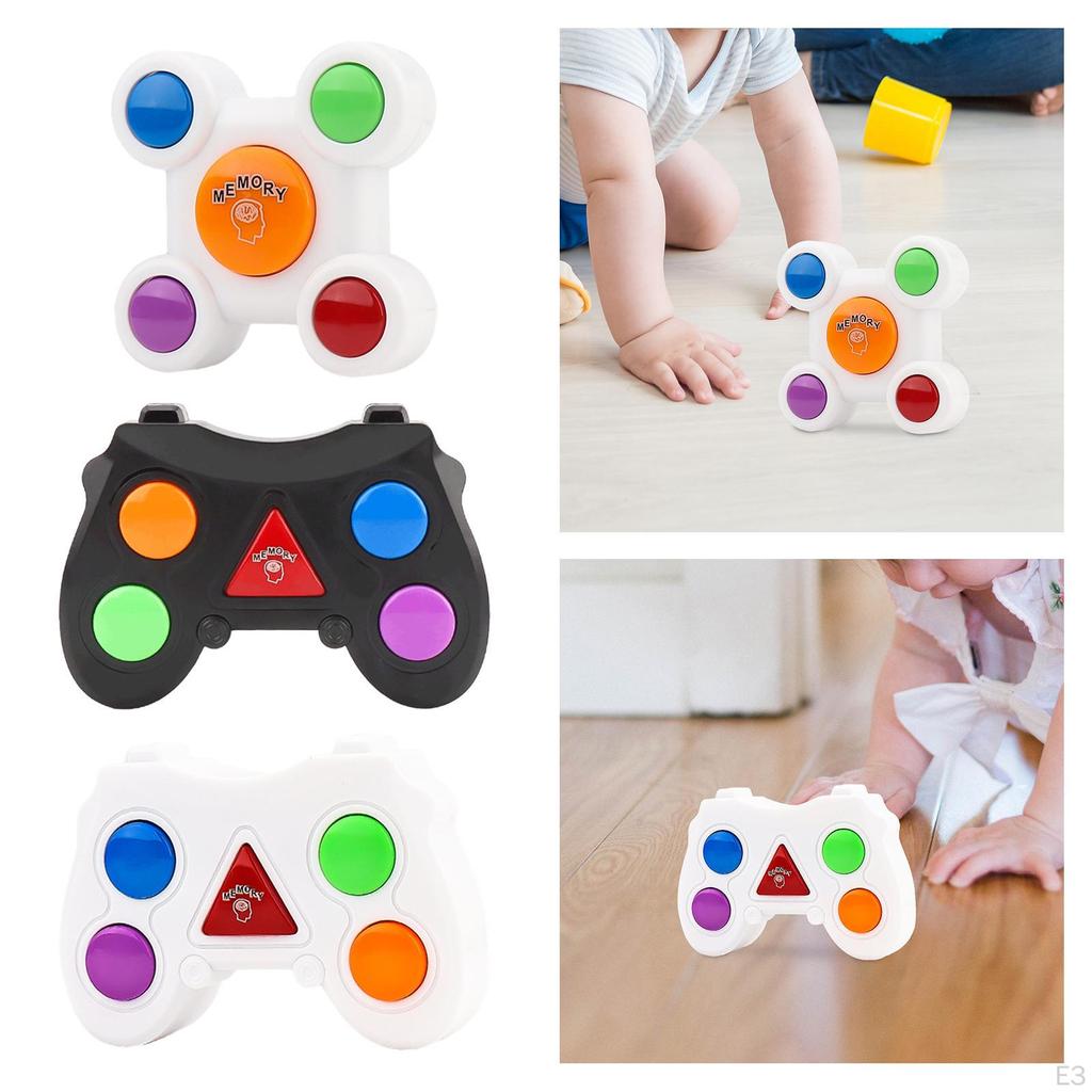 Classic Board Games Color Memorizing with Lights and Sound Electronic Memory Game Quiz for Kids