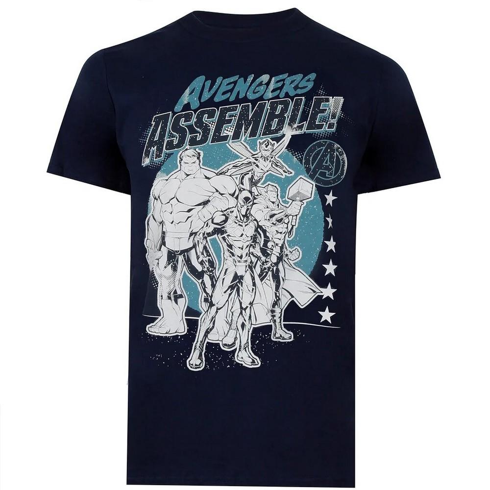 Avengers Assemble Mens Team T-Shirt