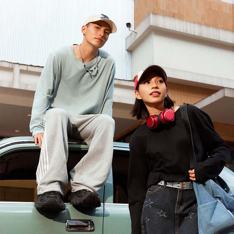 Jeanswest Men's Heavyweight Pure Cotton Long Sleeve T-Shirt