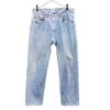 Straight Denim Pants W32 Blue Jeans Men's Used