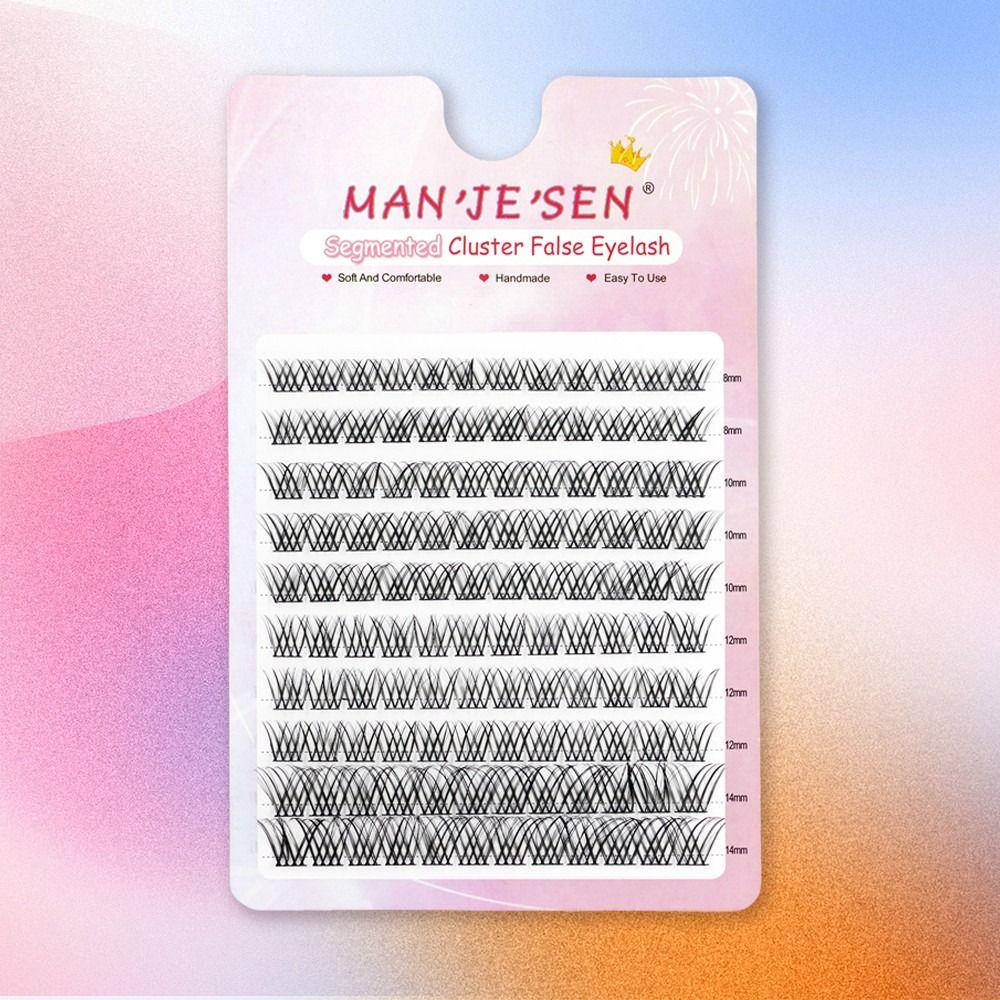 Natural Look 120/144/240 Pcs Lash Clusters DIY Eyelash Extension Kit  for Beginners
