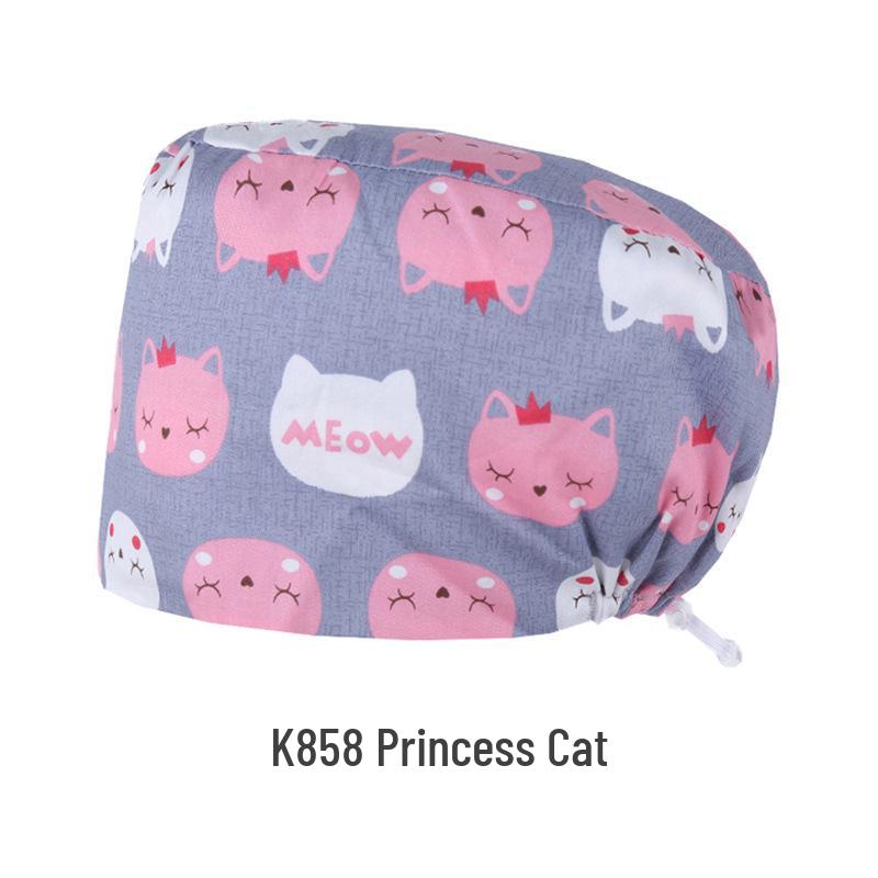 Oddychający Czysta Bawełna Czepek Chirurgiczny dla Lekarzy i Pielęgniarek