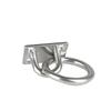 6mm Stainless Steel Pad Eye Plate U-Shaped Hook Marine Hardware For Ship Yacht Sun Shade Sail Hammock Wall Ceiling Mount Hanger