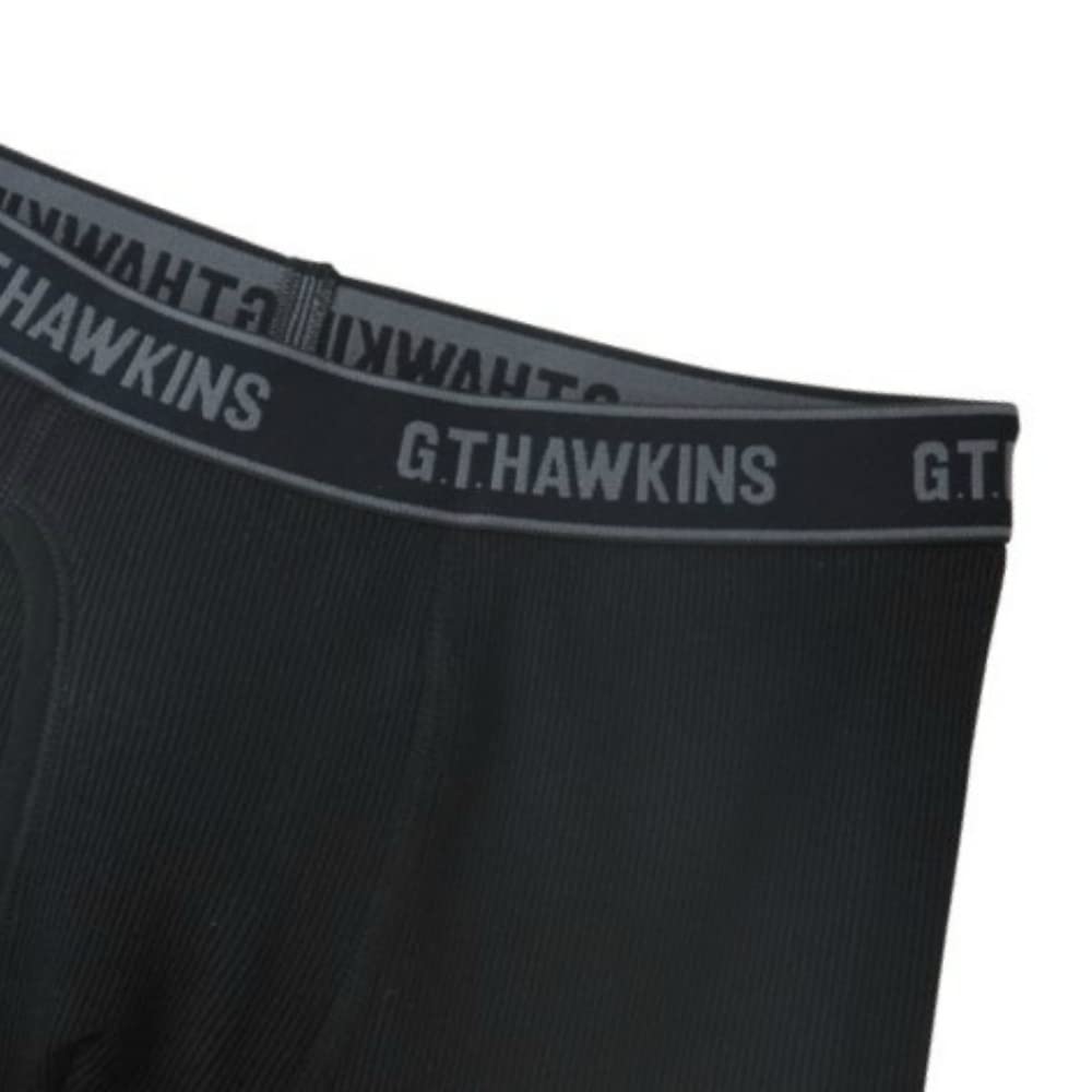 Gunze Boxer Set of M Shorts, 2, 100% Cotton, HK19832, Men's, Black,